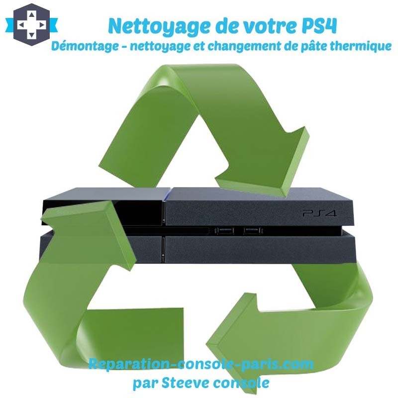 Nettoyage et changement pâte thermique sur Playstation